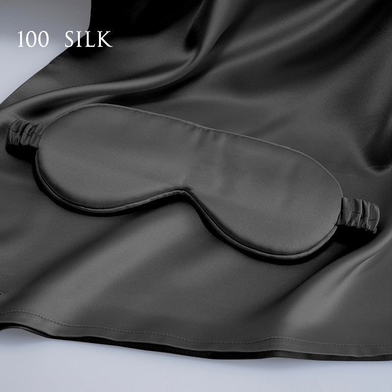 Treset – Silkesörngott, Ögonmask & Scrunchie