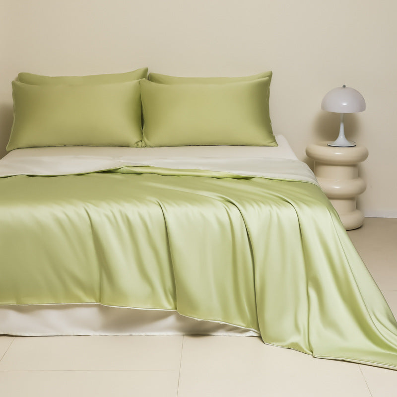 Lyxigt svalkande påslakan i silke